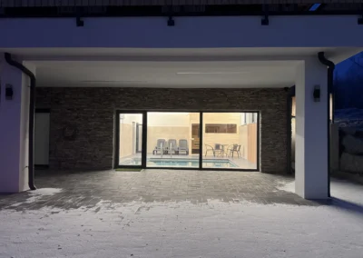 Večerná atmosféra pri wellness